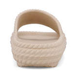 Luvly Rubber Braided Slide Sandal