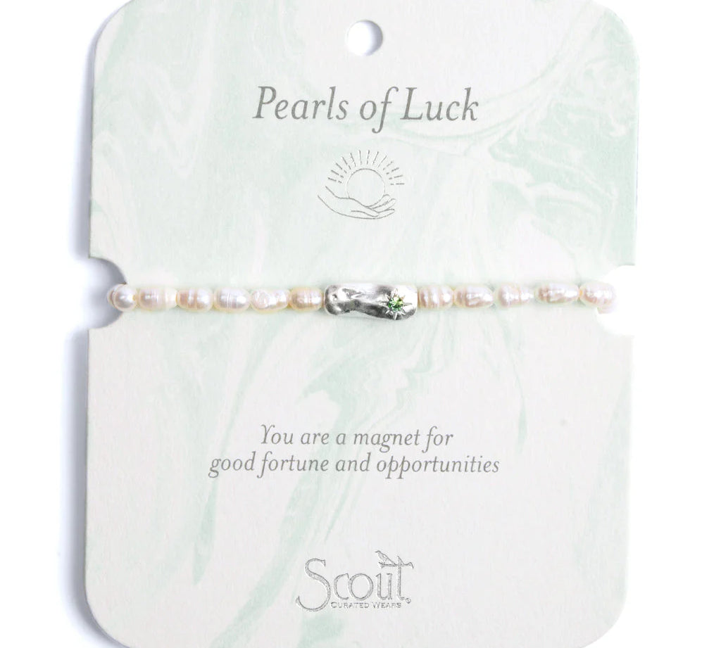Pearl Affirmation Bracelet