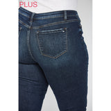 Plus Mid-Rise Cigarette Ankle Mica Jeans