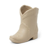 Ceramic Boot Candle 6oz