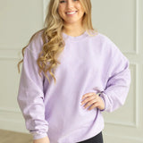 Pastel Luxe Corded Crew