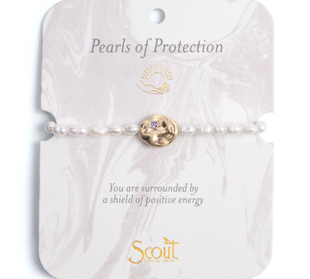 Pearl Affirmation Bracelet