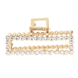 Gold/Rhinestone/Crystal Claw Clip