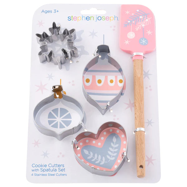 SJ Holiday Cookie Cutter & Spatula Set