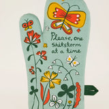 Blue Q Oven Mitt