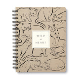 Wild at Heart Spiral Book