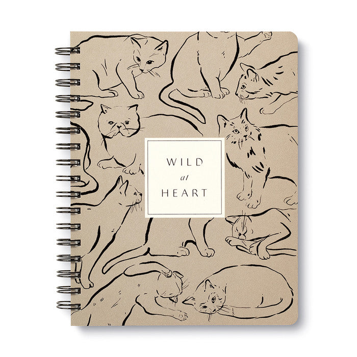 Wild at Heart Spiral Book