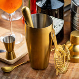 Gold Stainless Steel Bar Kit Set of 5