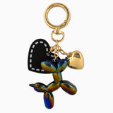 Balloon Dog w/Heart Bag Charm
