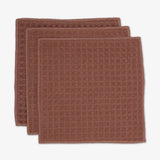 Geometry Waffle Washcloth Set