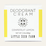 Grapefruit Lemon Deodorant Cream