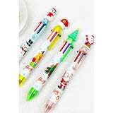 Multi Color Christmas Ballpoint Pen