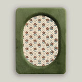 Mossy Green Velvet Photo Frame 5X7