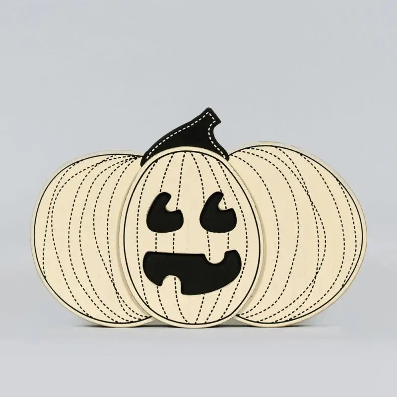 Chunky Jack O Lantern 10x7"
