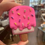 Strawberry Ice Cream Bath Bomb