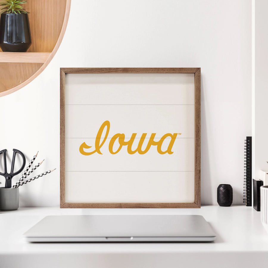 Iowa Retro Sign