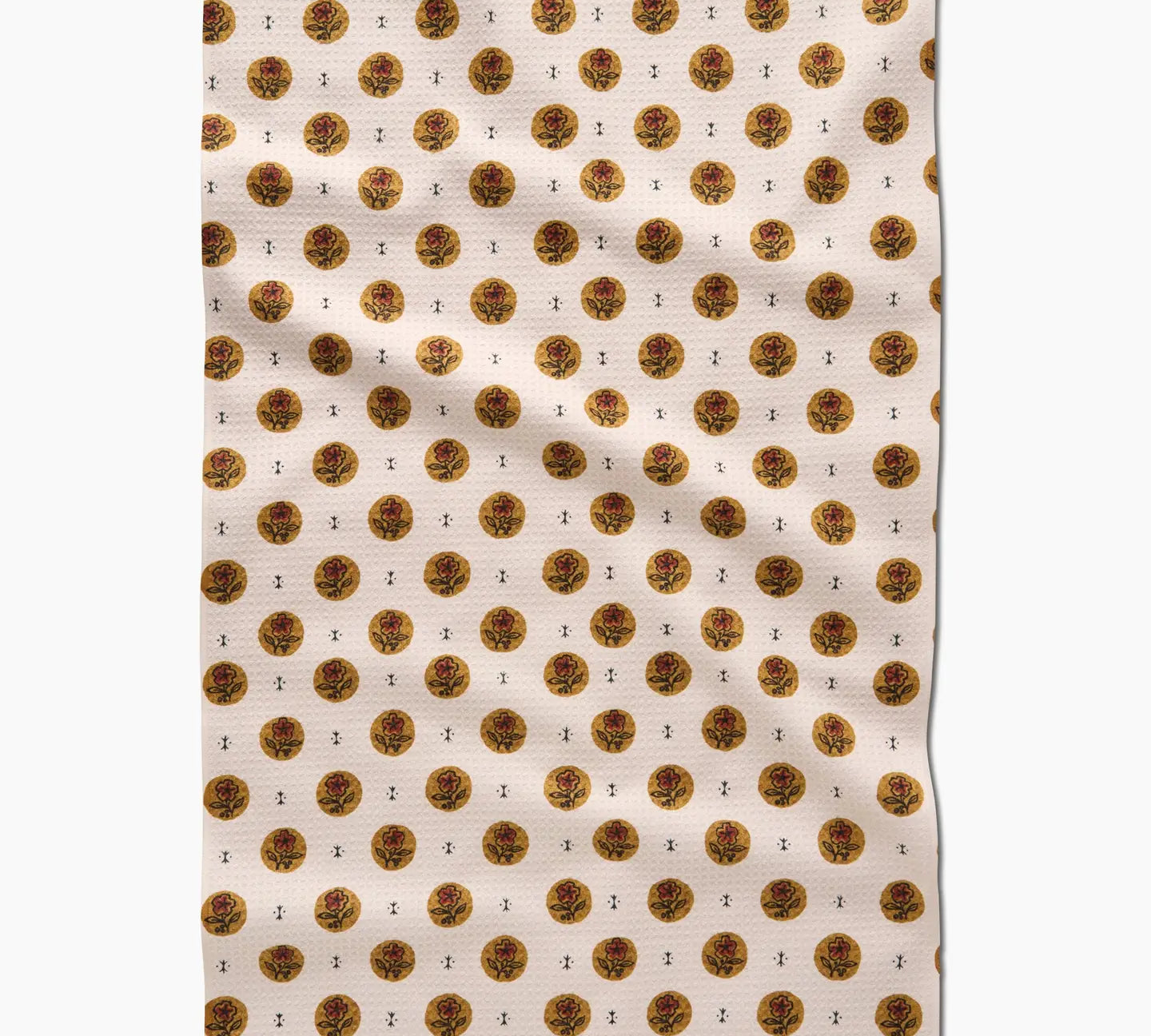 Geometry Neutral Tea Towel 18"x30"