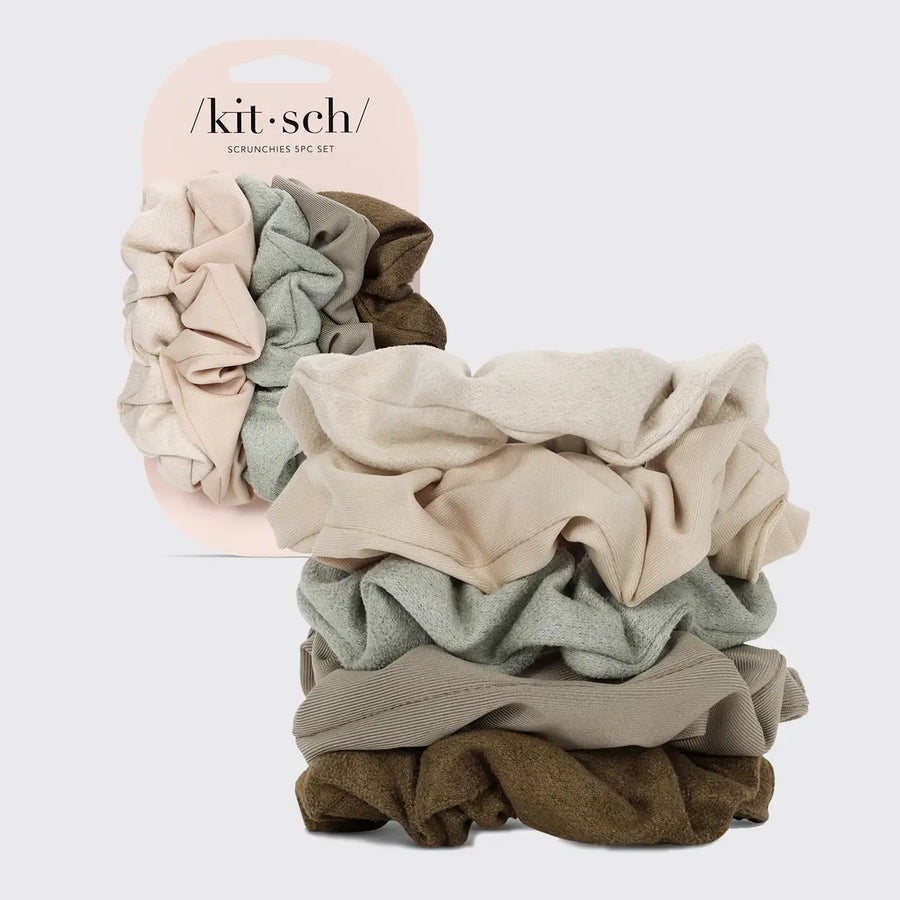 Assorted Textured Scrunchie