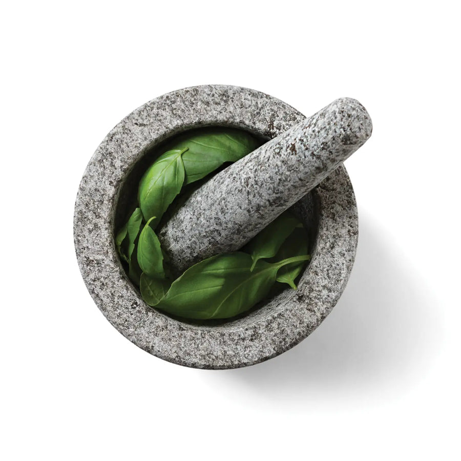 Granite Mortar & Pestle 6X4.3"