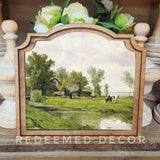 Provincial Creekside Farm Sign 9x10"