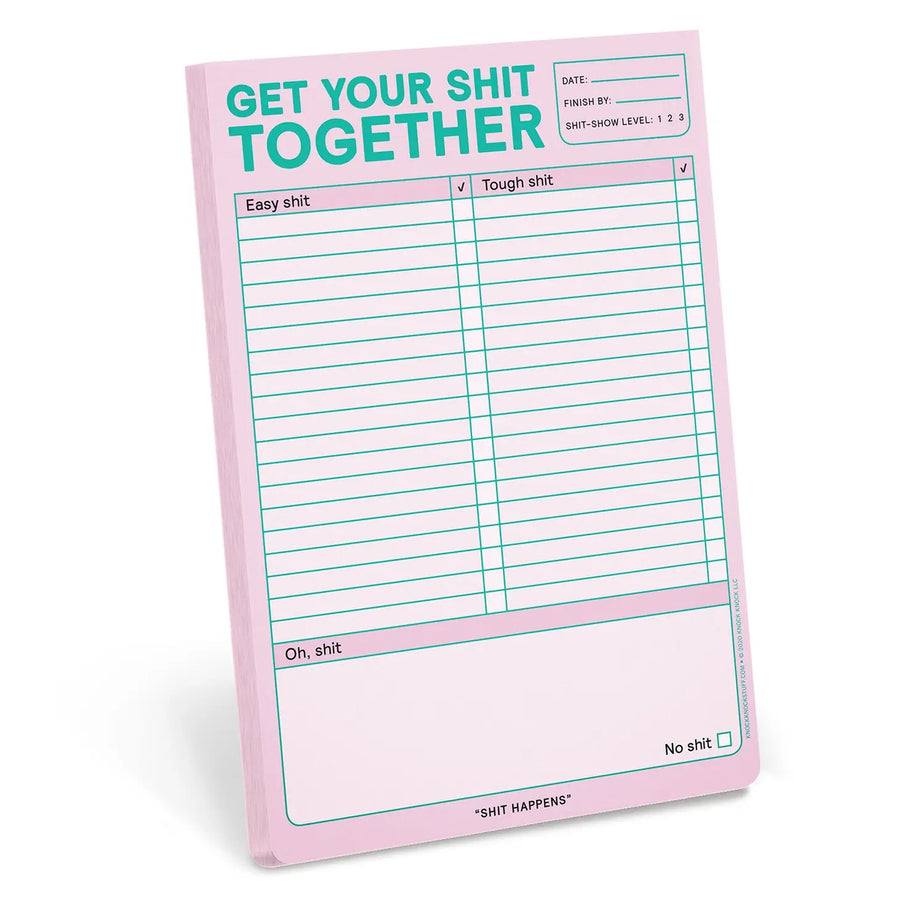 Get Your Sh*t Together Notepad