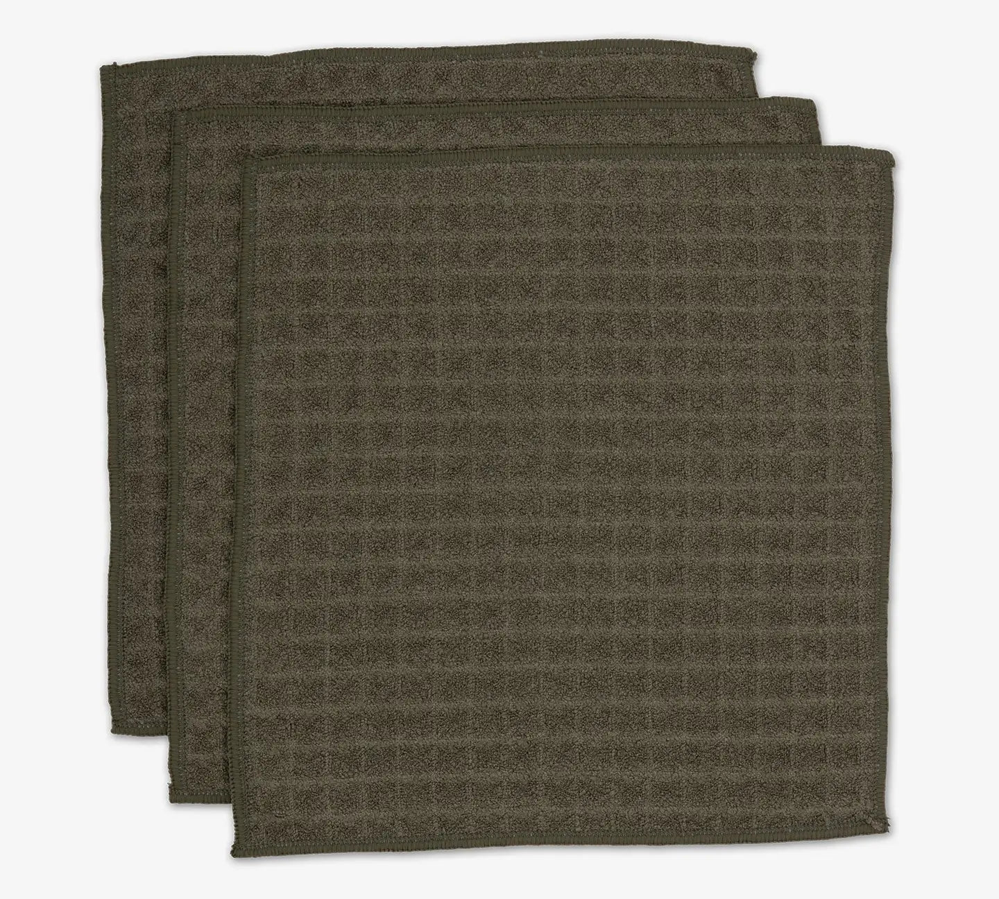 Geometry Waffle Washcloth Set