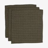 Geometry Waffle Washcloth Set