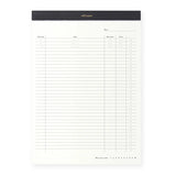 Weekly Task Planner Pad