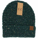 CC Confetti Boucle Knit Cuff Beanie
