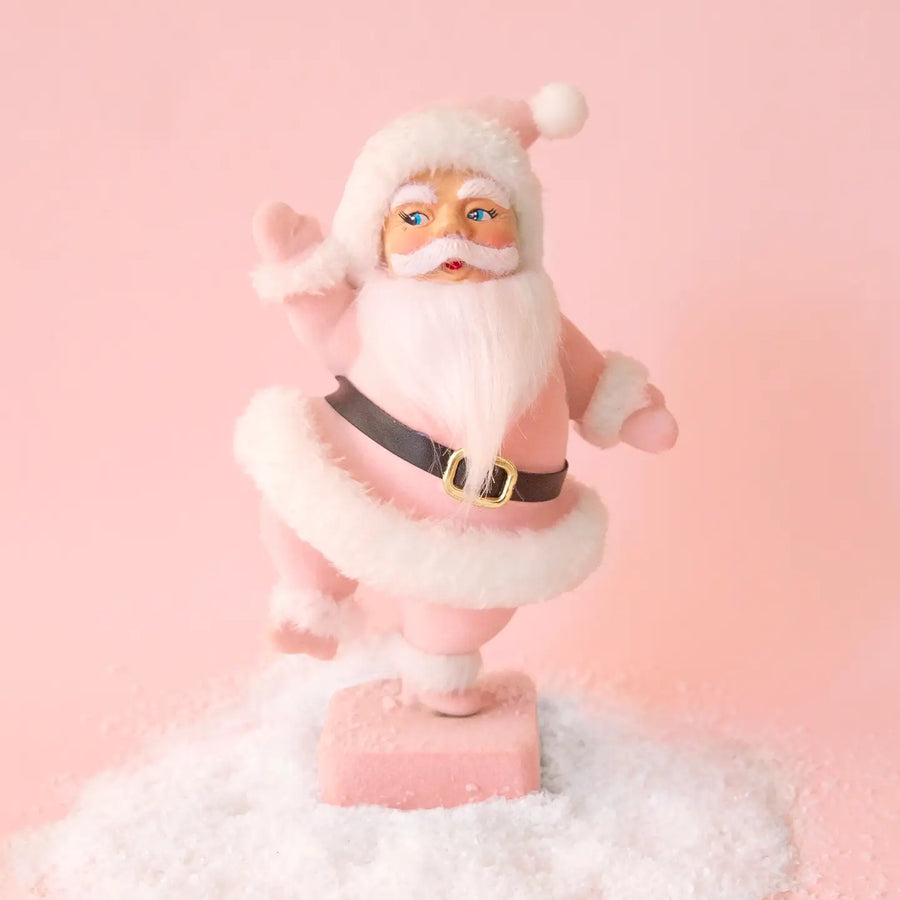 Retro Dancing Santa