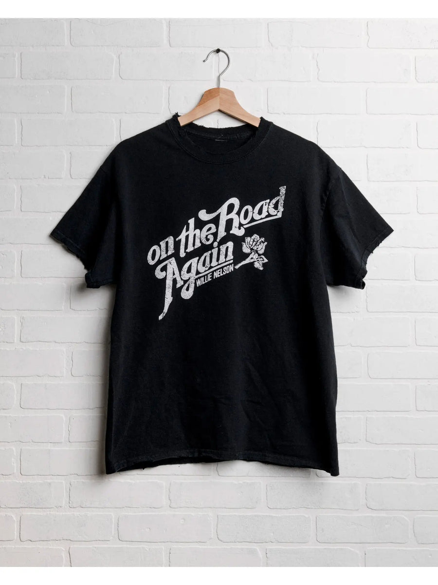 Willie Nelson On The Road Again Tee