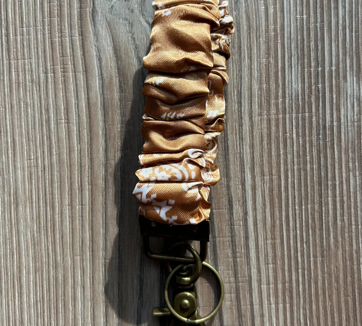 Scrunchie Wristlet Keychain