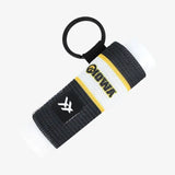 U of Iowa Stripes Chapstick Holder Keychain