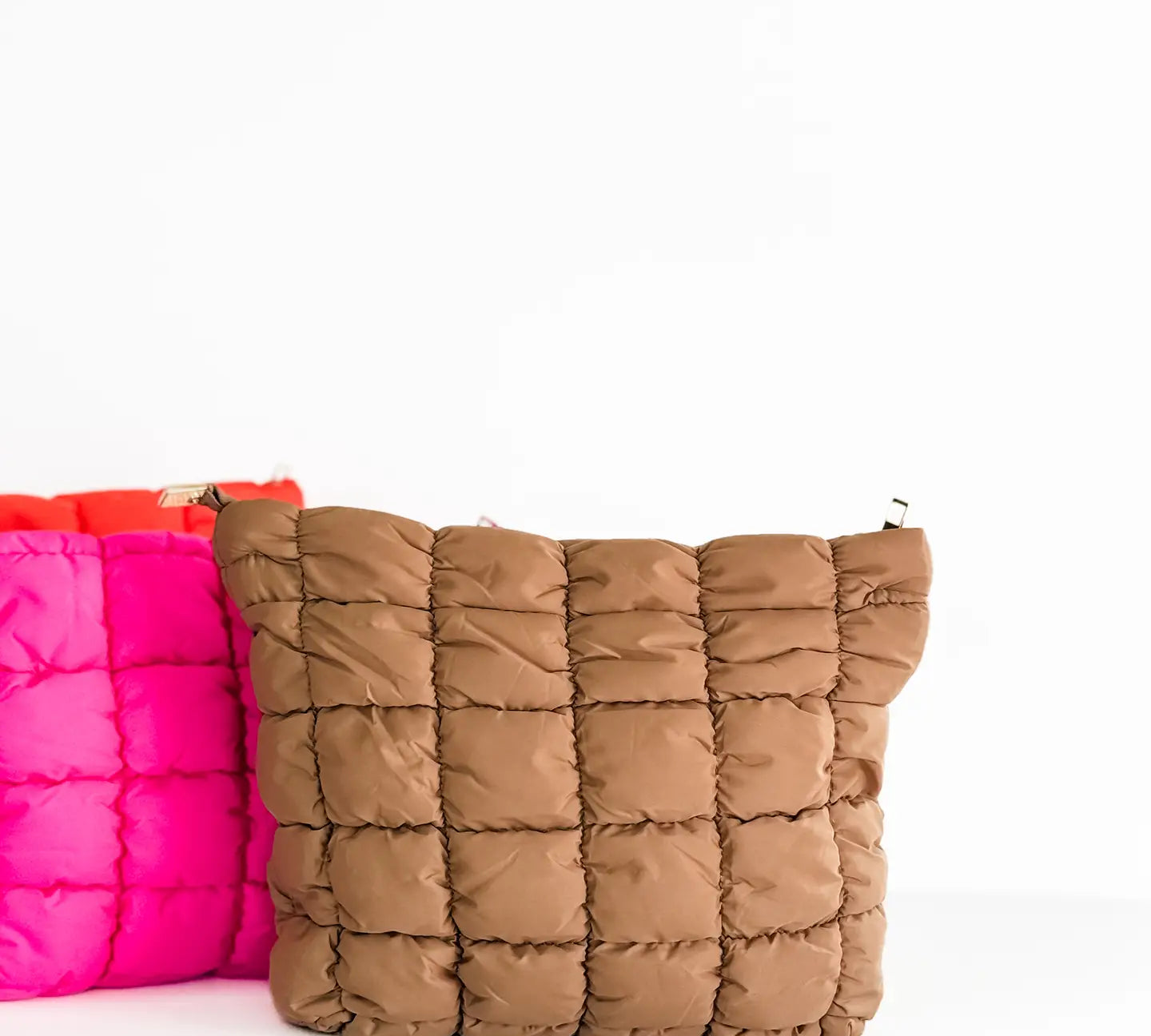 Quilted Puffer Travel Case