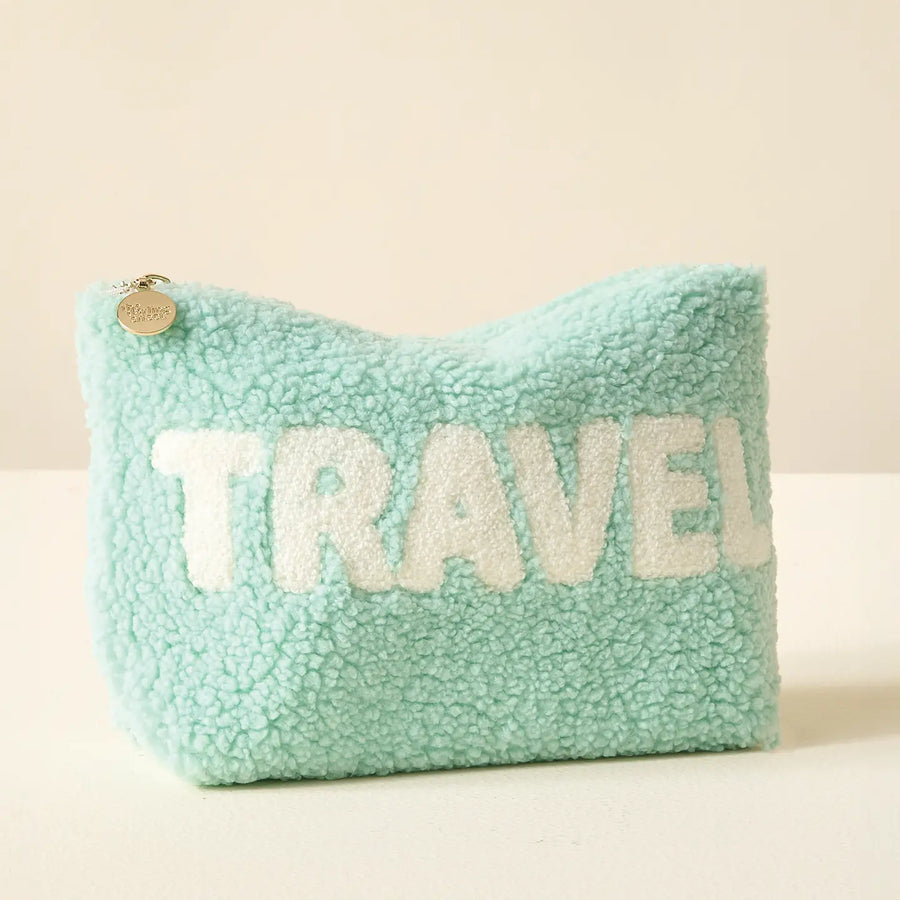 Aqua Teddy Travel Pouch