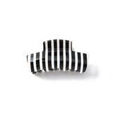 Striped Color Block Hair Claw