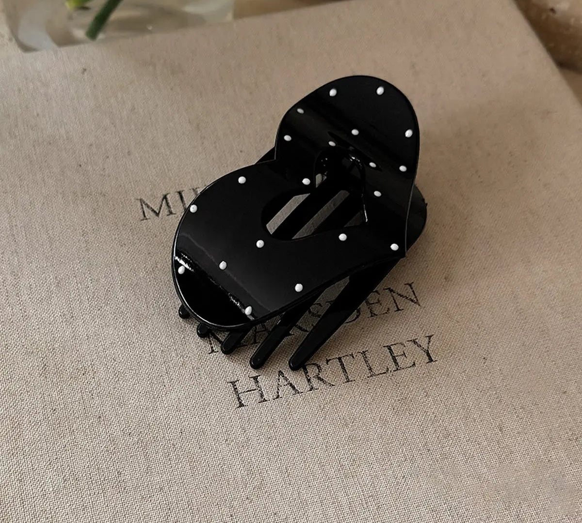 Mini Duckbill Dotted Hair Clip