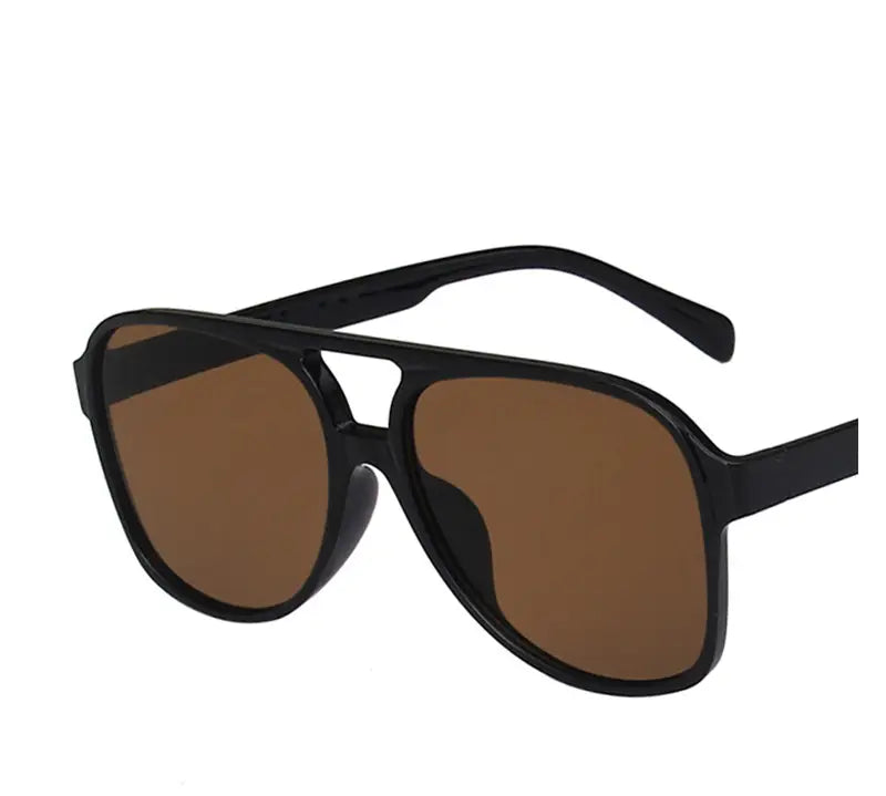 Vintage Double Bridge Aviator Sunglasses