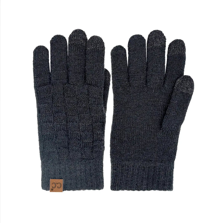 CC Woven Check Gloves