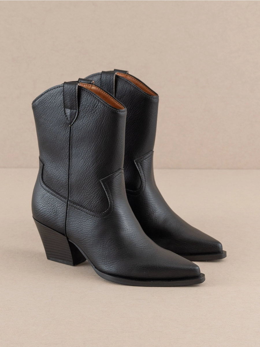 The Ames Cowboy Booties