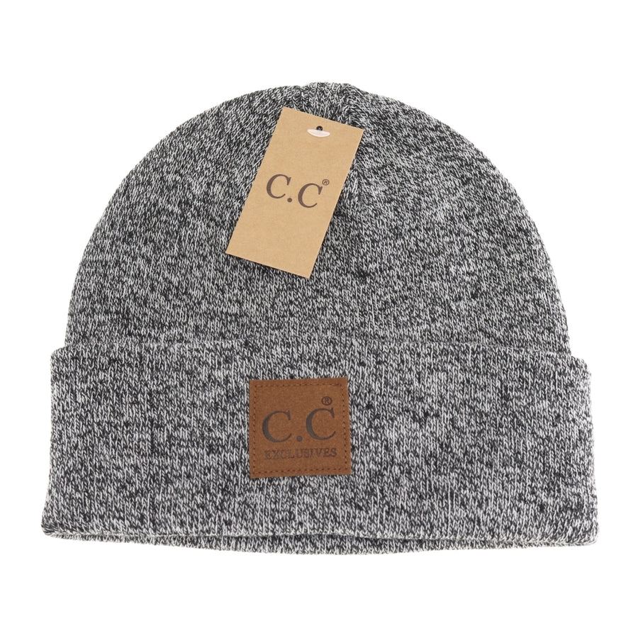 CC Unisex Classic Oversize Logo Beanie