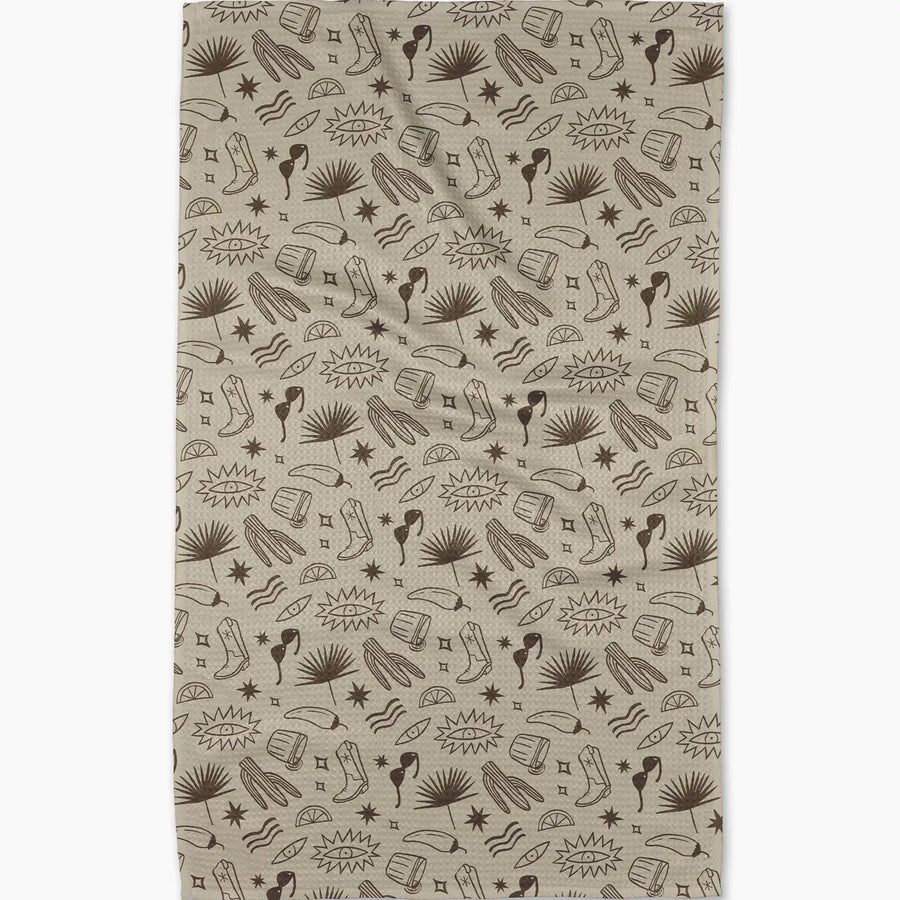 Geometry Tea Towel 18x30"