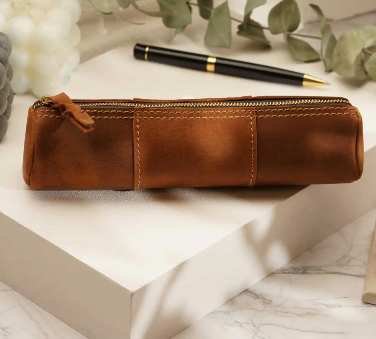 Leather Pencil Case