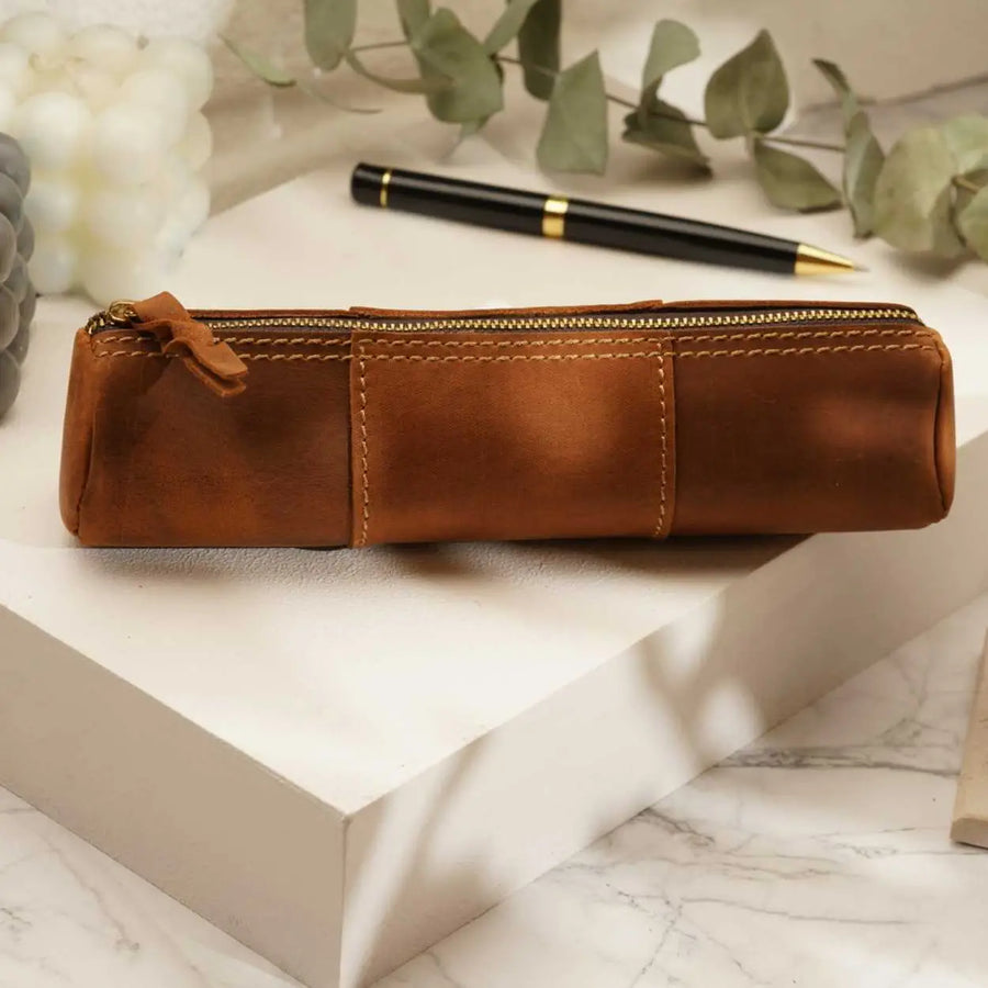 Leather Pencil Case