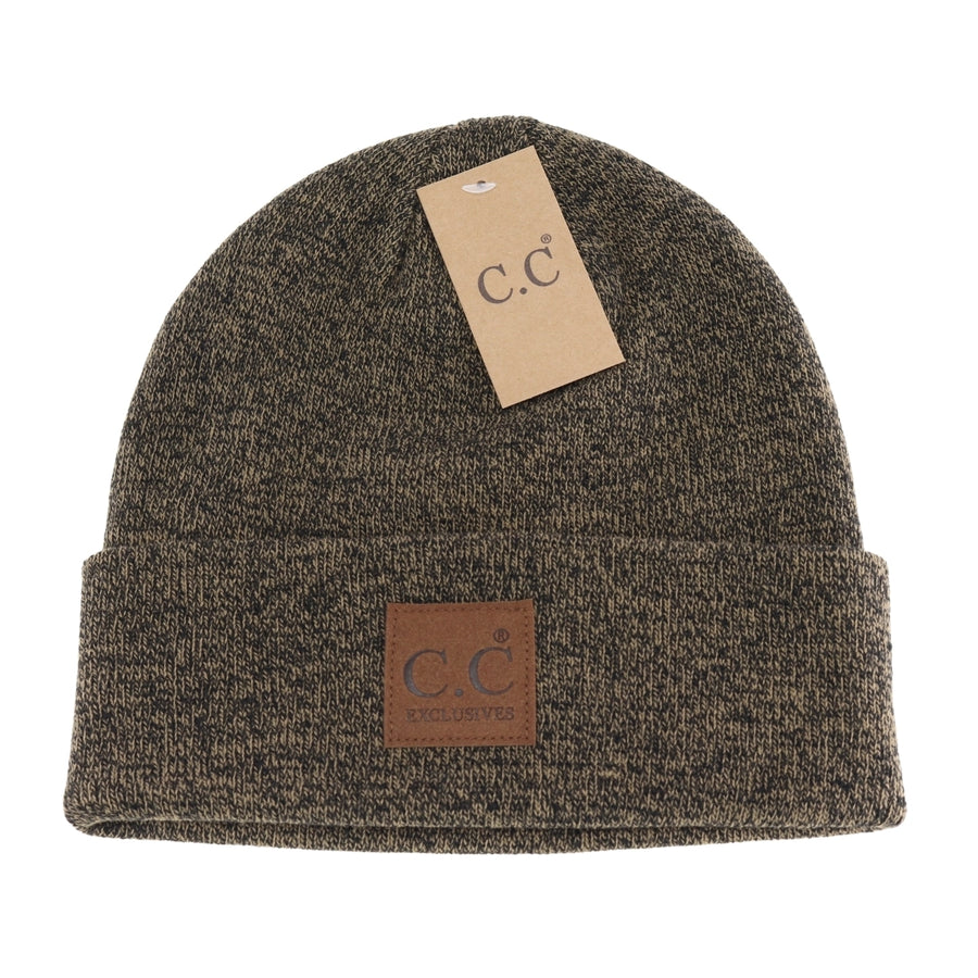 CC Unisex Classic Oversize Logo Beanie