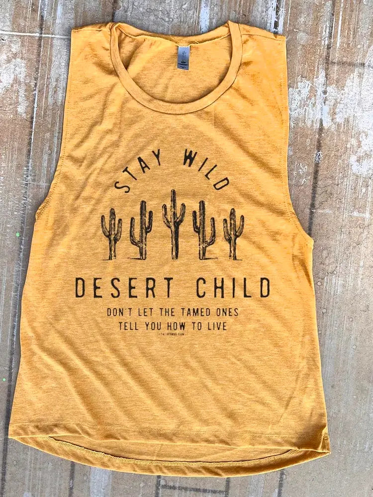 Stay Wild Desert Child Tank
