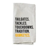 Tailgates & Tackles Iowa Towel