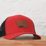 Iowa Shaped Snapback Hat