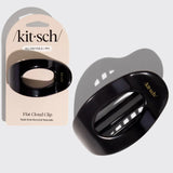 Black Flat Cloud Clip