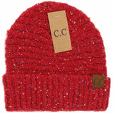 CC Confetti Boucle Knit Cuff Beanie